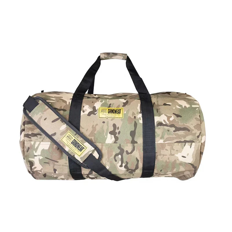 Corteiz Alcatraz Grindwear Duffle Bag - 'Light Camo'
