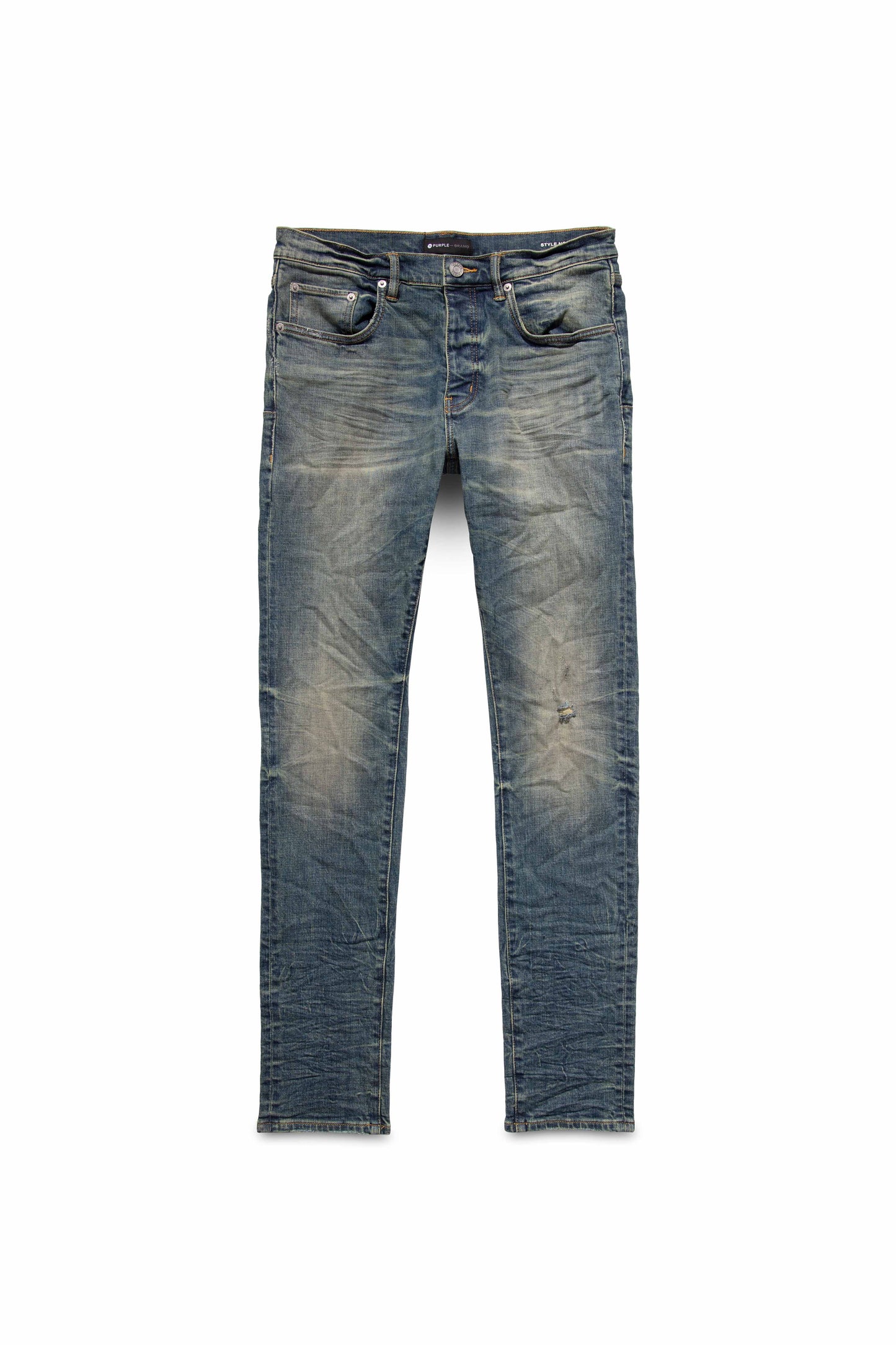 Purple P001 Tinted Mid Indigo Denim Jeans