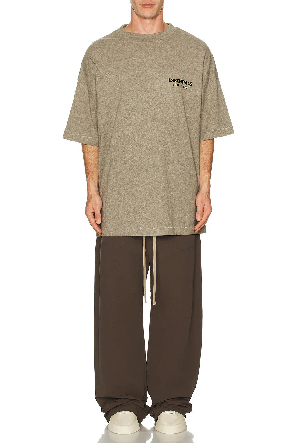 Fear of God Essentials T-Shirt - "Heather Gray"