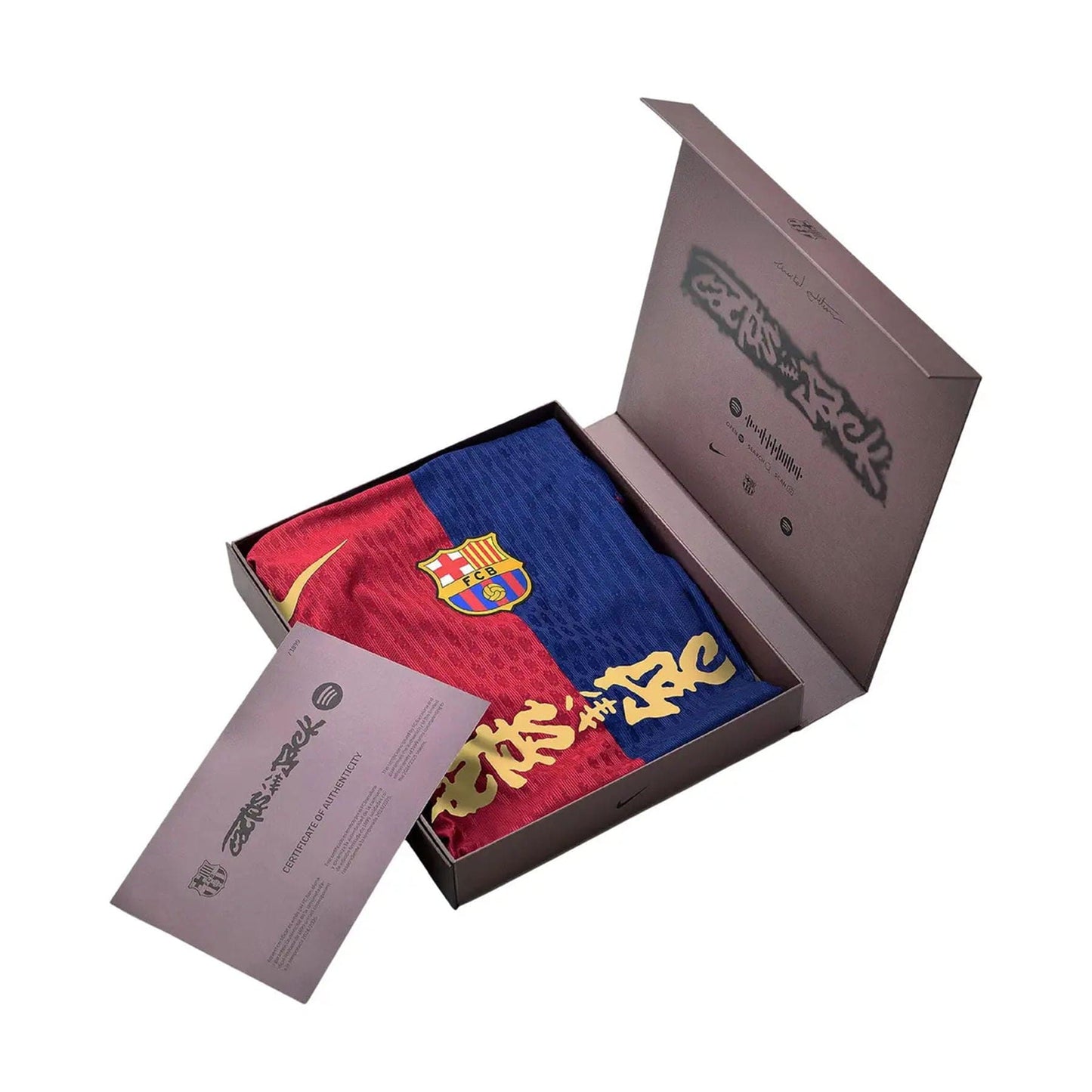 Nike FC Barcelona x Cactus Jack 2024/25 Match Home Jersey 'Red/Blue'