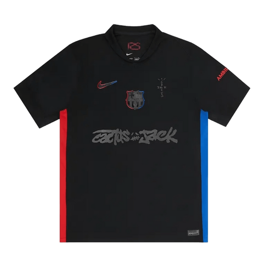 Nike FC Barcelona x Cactus Jack 2024/25 Match Away Jersey 'Black'