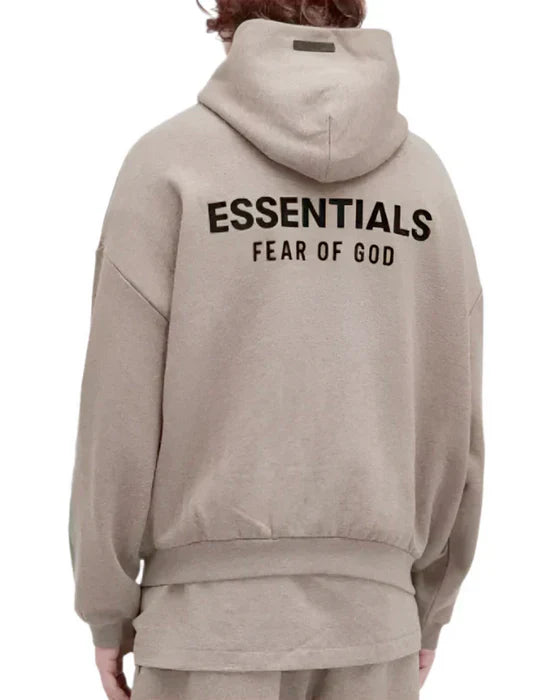 Fear of God Essentials Fleece Hoodie - "Heather Gray"