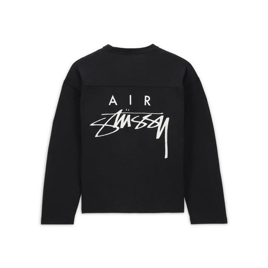 Nike x Stussy Long Sleeve Mesh Jersey Black