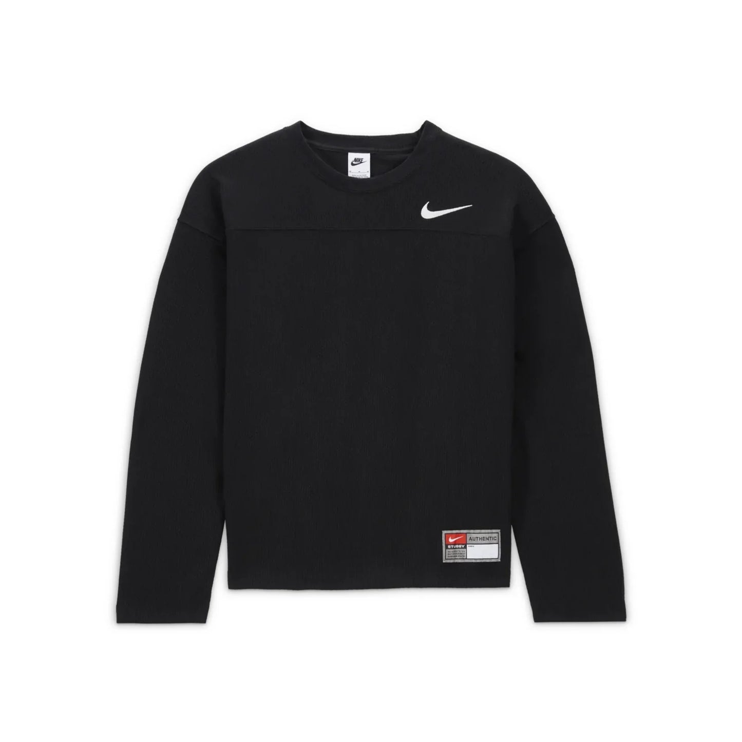 Nike x Stussy Long Sleeve Mesh Jersey Black