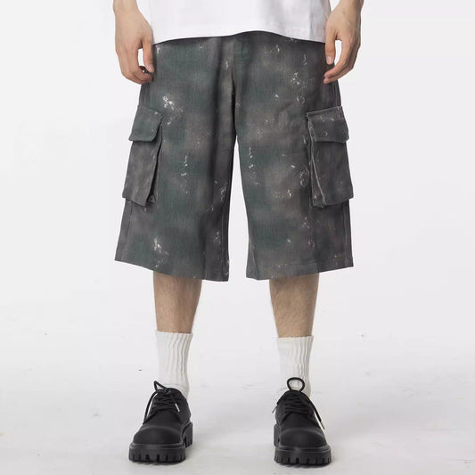 WASHED WASTELAND CARGO SHORTS