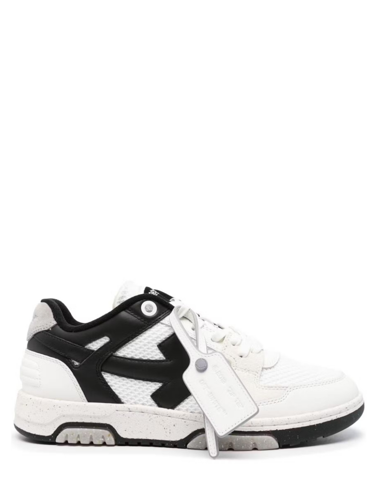 OFF-WHITE Out Of Office OOO Low Tops - "White/"Black