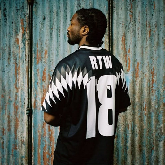 Corteiz Club RTW Football Jersey - 'Black'