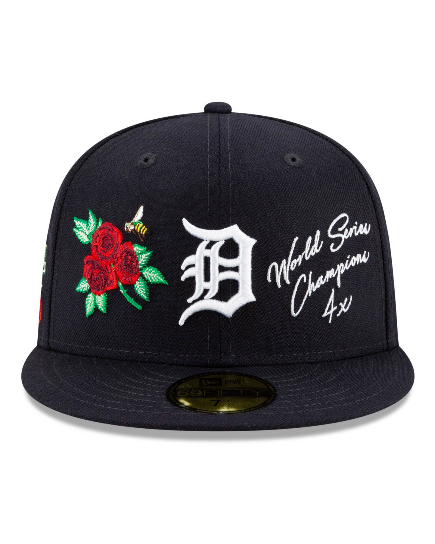 Detroit Tigers 4x MLB World Series Champions 59FIFTY Fitted Hat