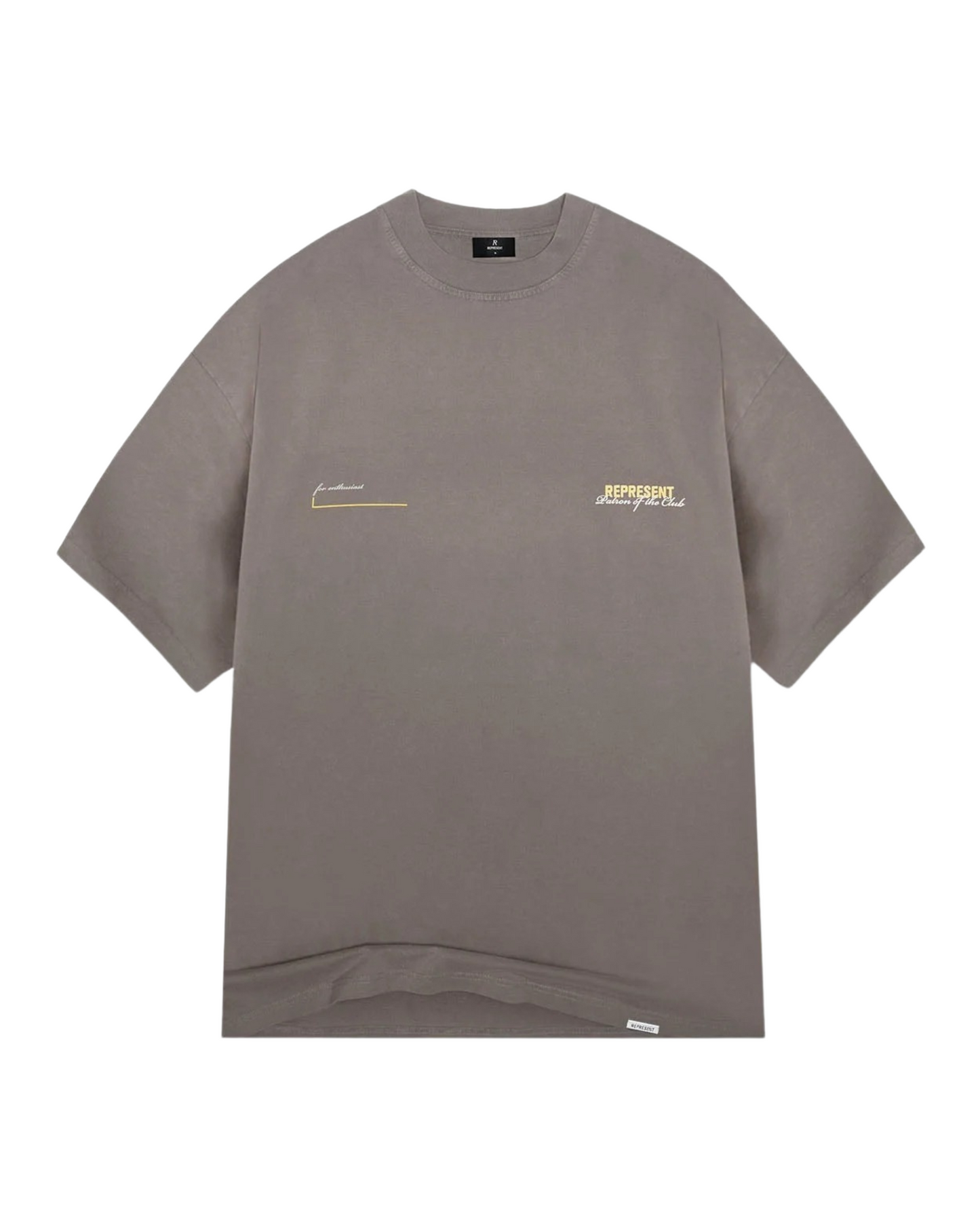 Represent Patron Of The Club T-Shirt - "Washed Olive"