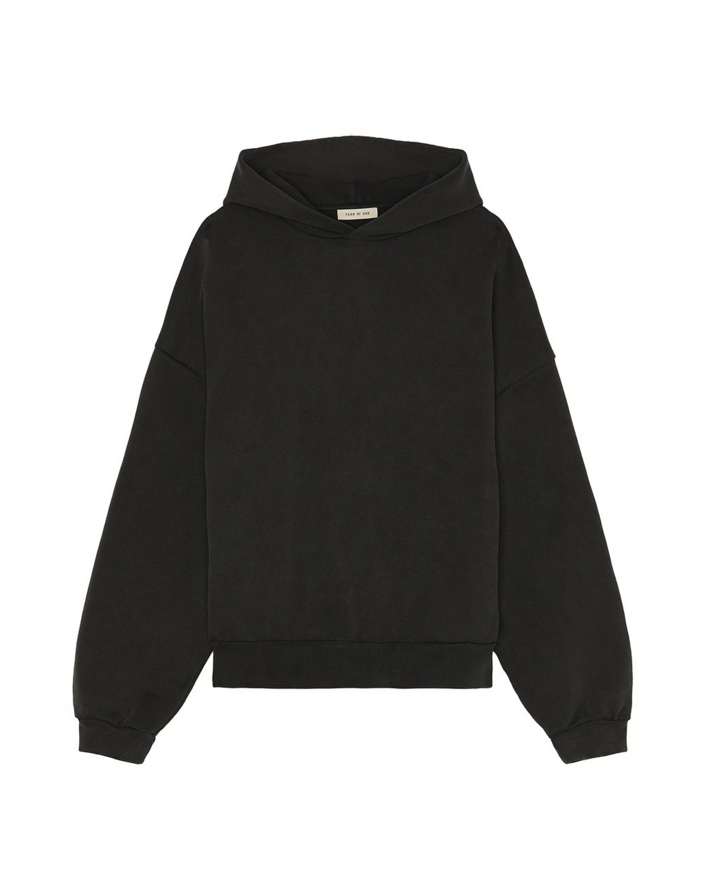 Fear of God Thunderbird Grey Print Hoodie - "Black"