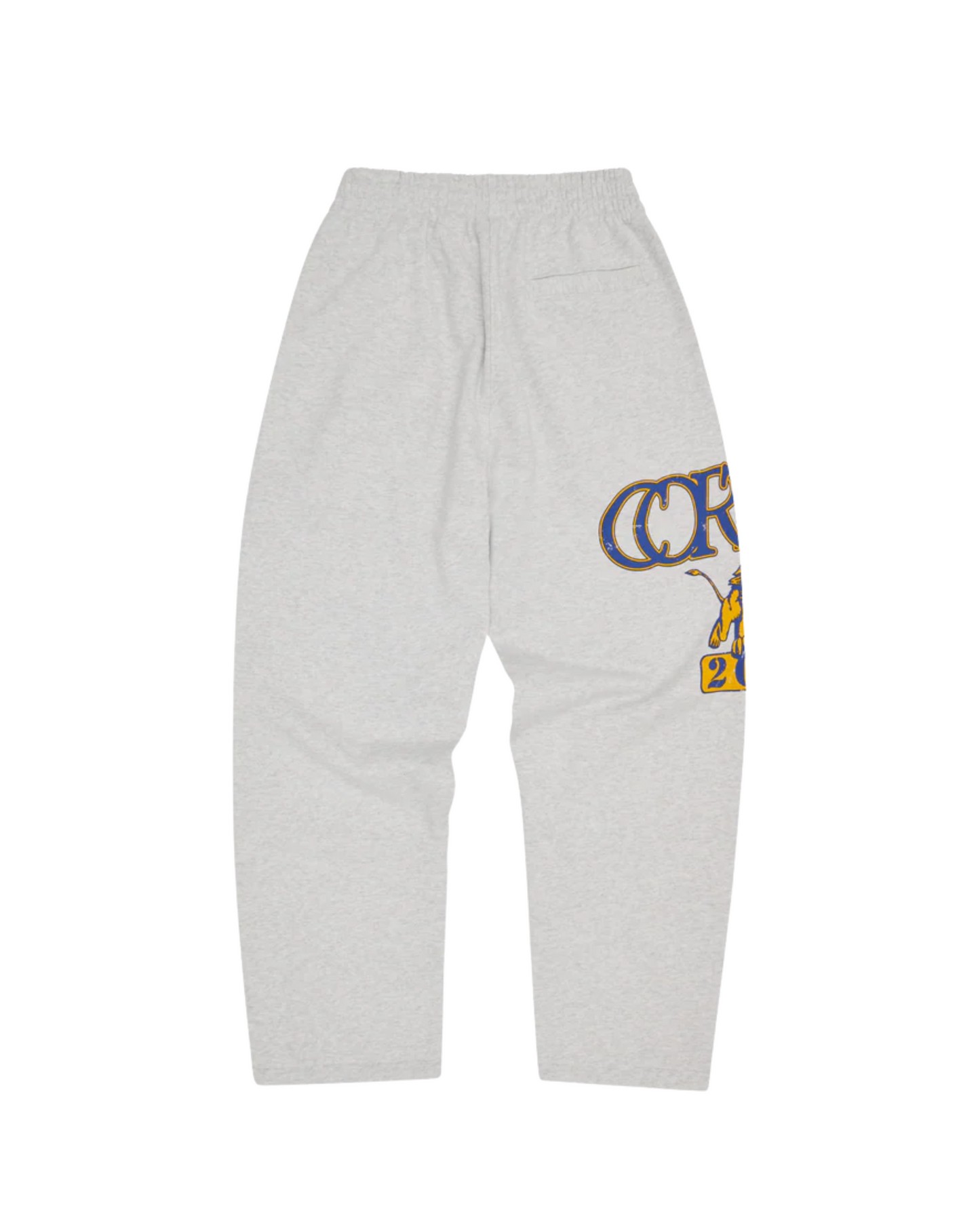 Corteiz Lion Open Hem Sweatpant - "Light Heather"