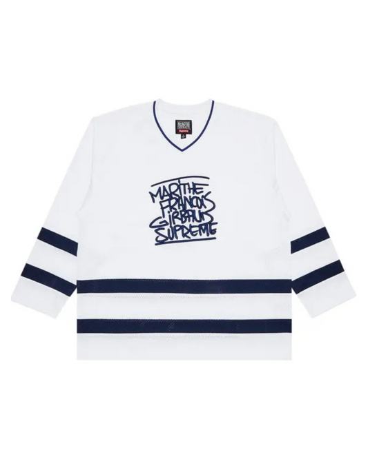 Supreme x Martithé + François Girbaud Hockey Jersey - "White"