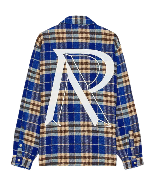 Represent Heavyweight Initial Flannel Shirt - "Multi"