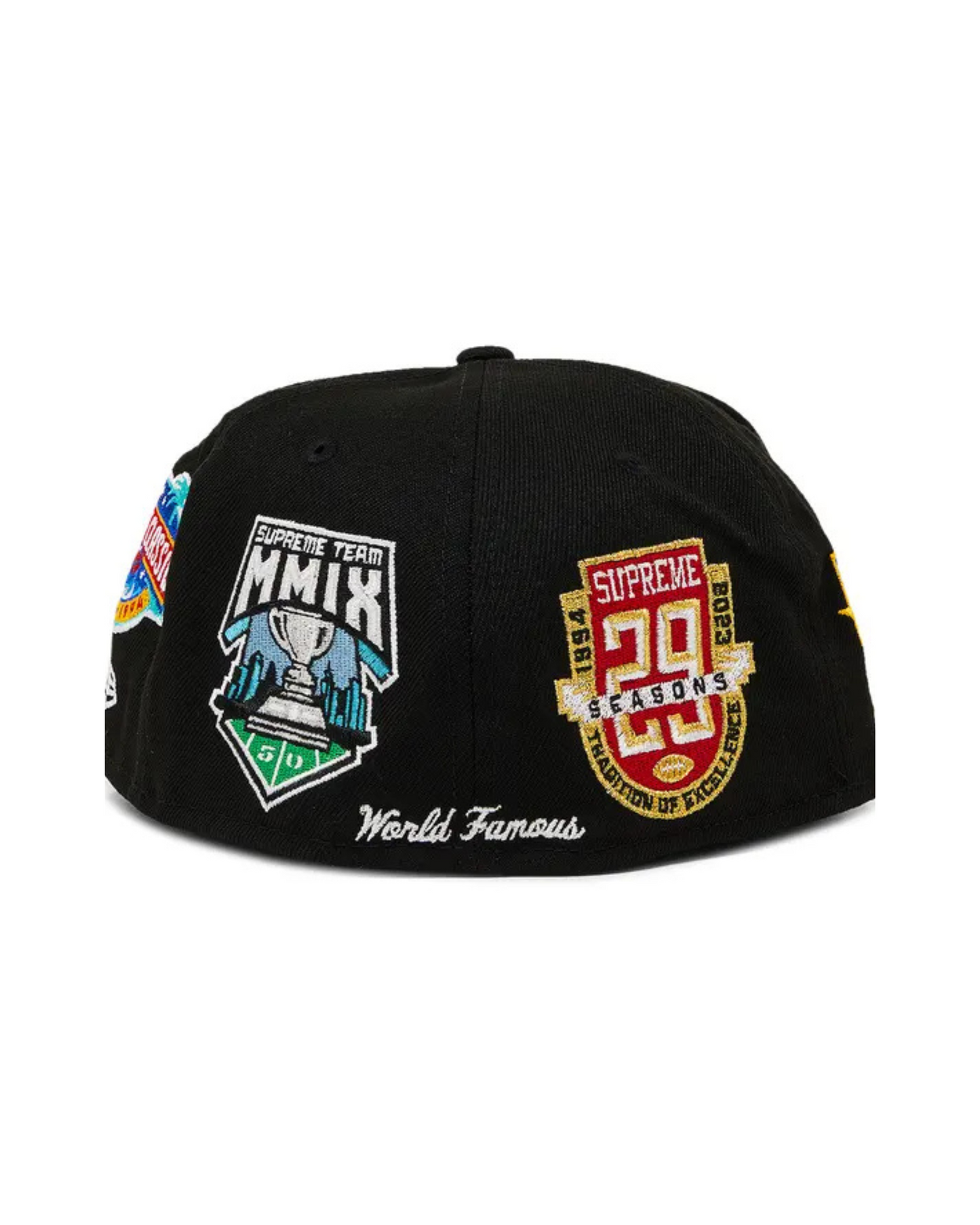 Supreme Championships Box Logo New Era - "Black"