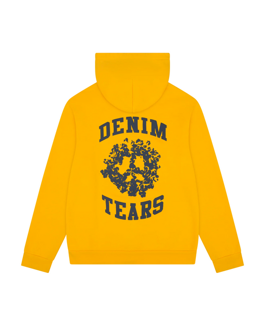 Denim Tears Denim University Zip Hoodie - "Yellow"