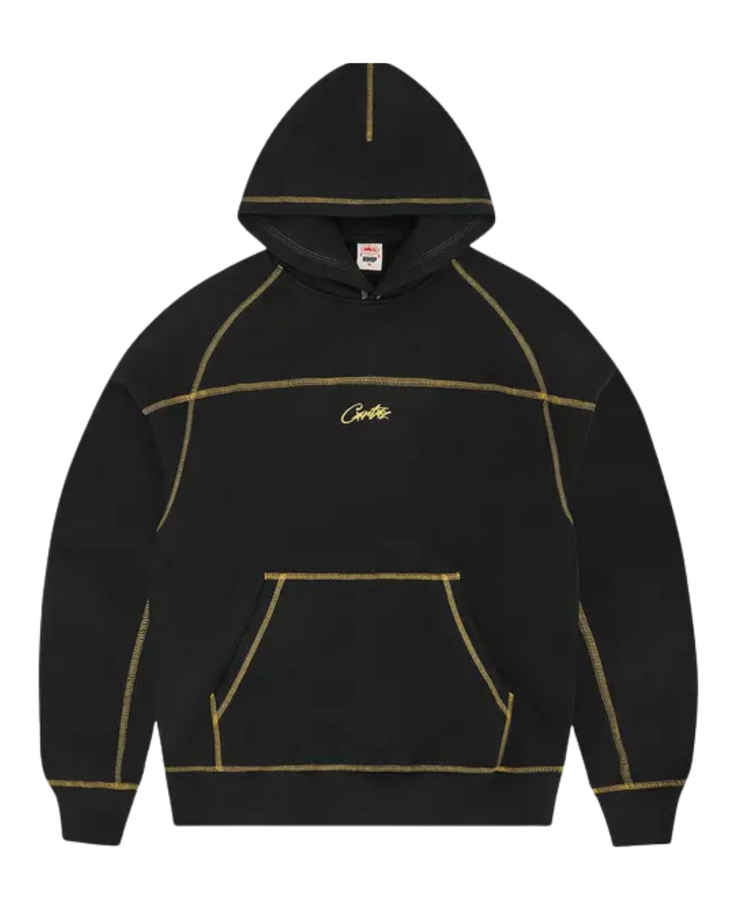 Corteiz Hmp V2 Hoodie - "Black/Yellow"