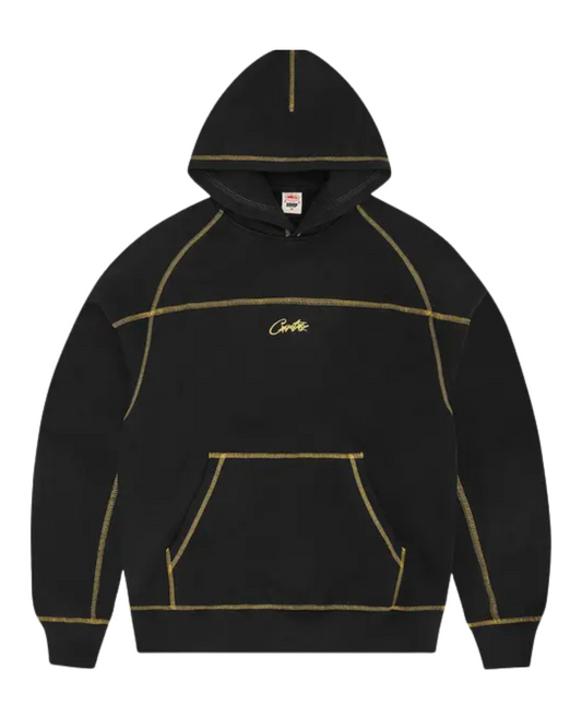 Corteiz Hmp V2 Hoodie - "Black/Yellow"