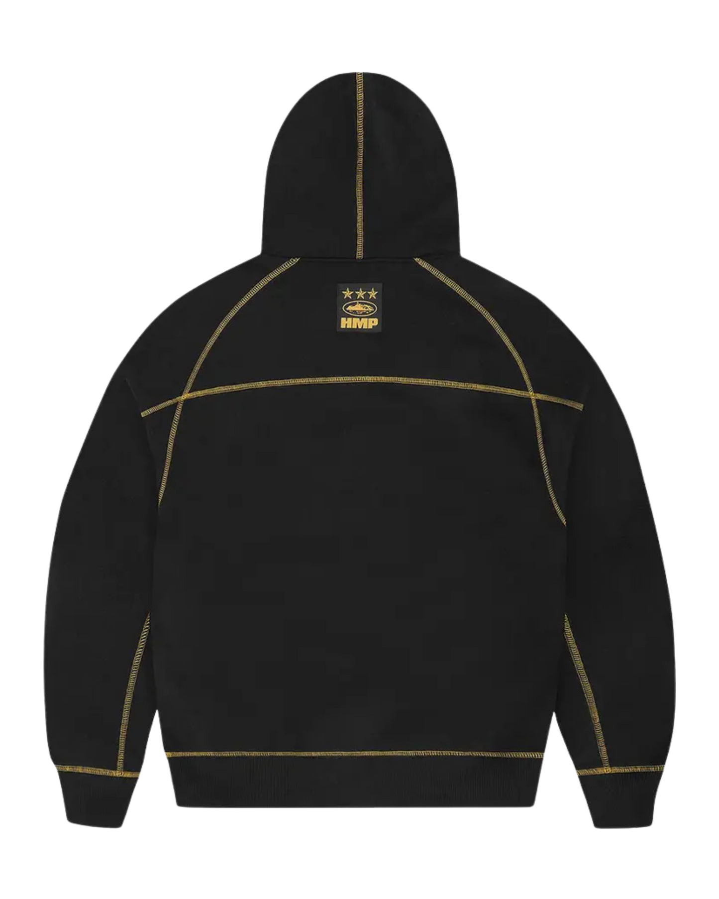 Corteiz Hmp V2 Hoodie - "Black/Yellow"