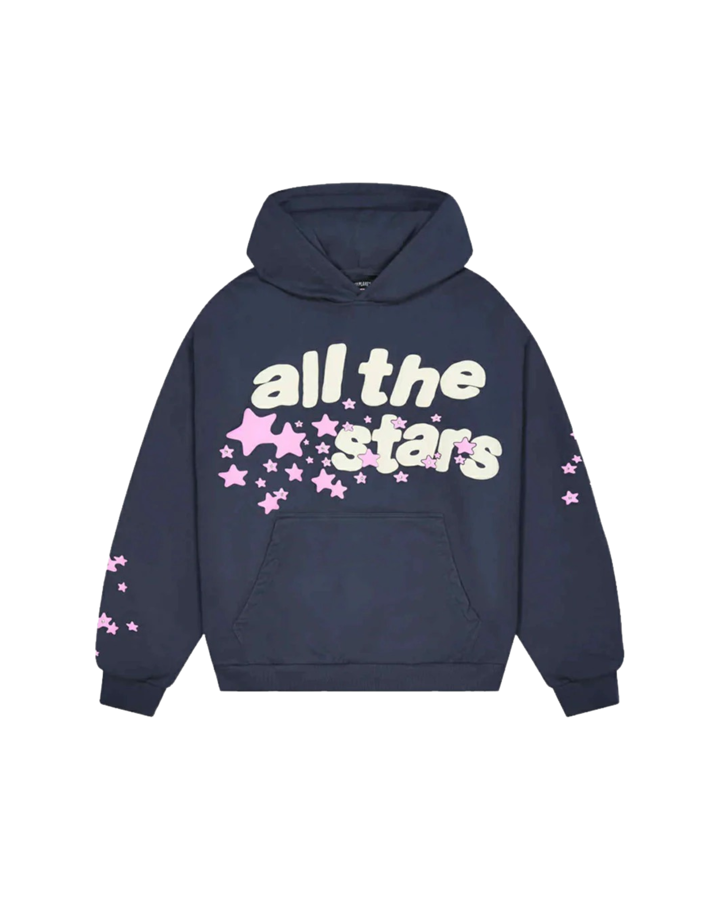 Broken Planet All The Stars Hoodie - "Deep Navy / Pink"