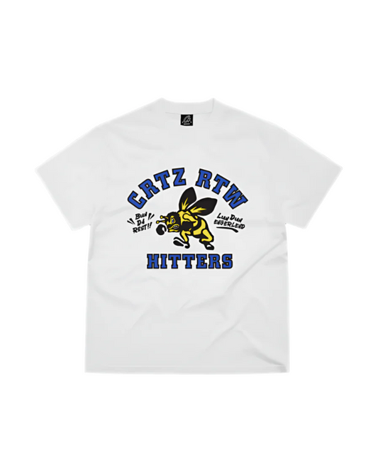 Corteiz The Hitters Tee - "White"