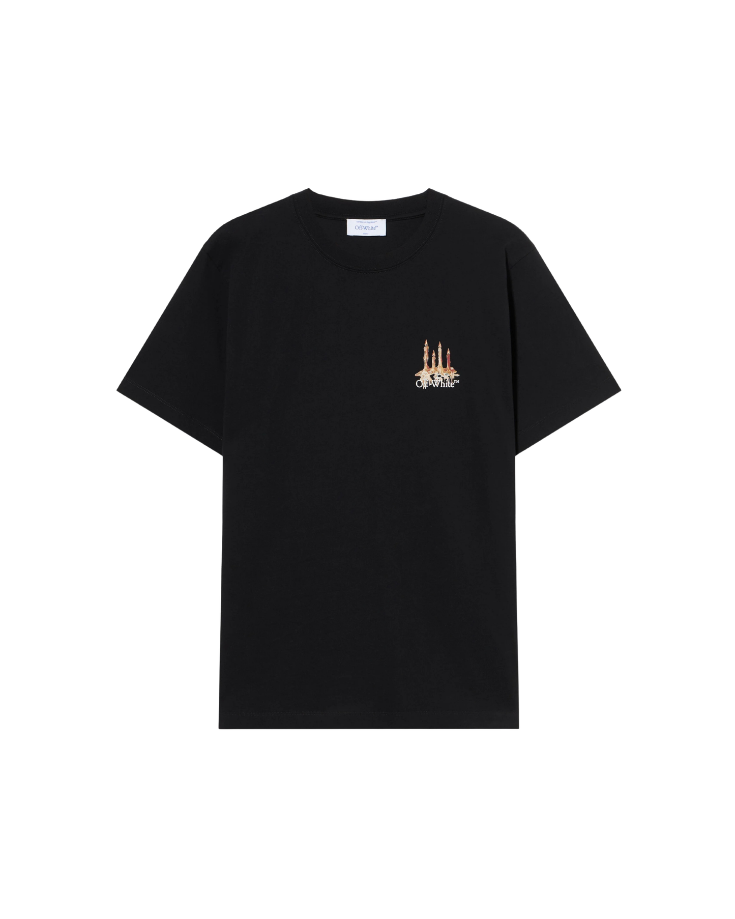 Off-White Building Arrow Slim Logo Tee - "Black/White"