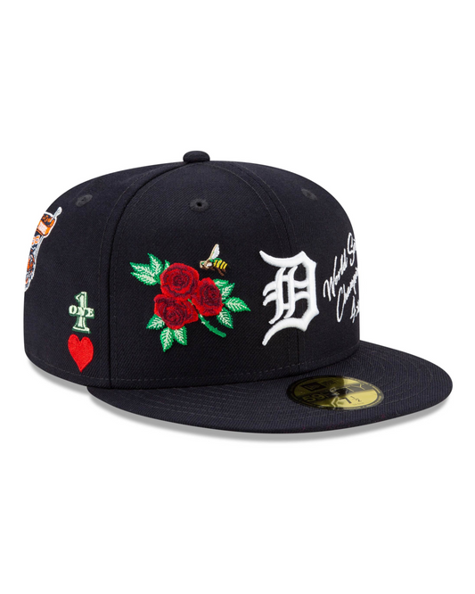 Detroit Tigers 4x MLB World Series Champions 59FIFTY Fitted Hat
