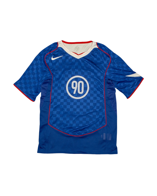 Nike Total 90 Dri-FIT Football Shirt - "Game Royal/White/Red"