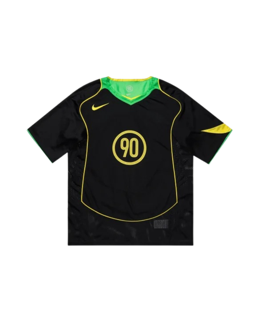 Nike Total 90 Dri-FIT Football Shirt - "Black/Green Spark/Yellow"