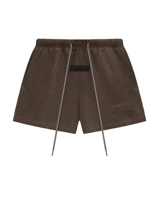 Fear of God Essentials Core Collection Sweatshort - 'Heather Wood'