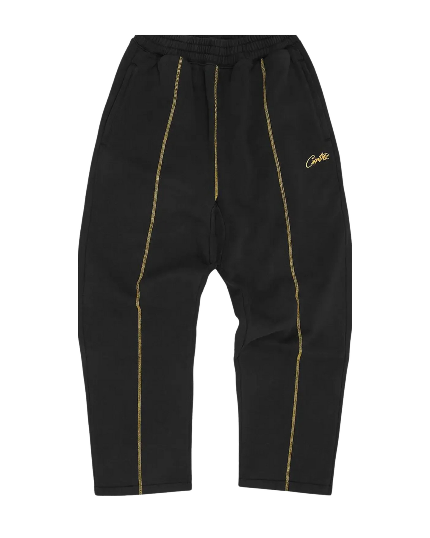 Corteiz Sweatpant HMP V2 -"Black/Yellow"