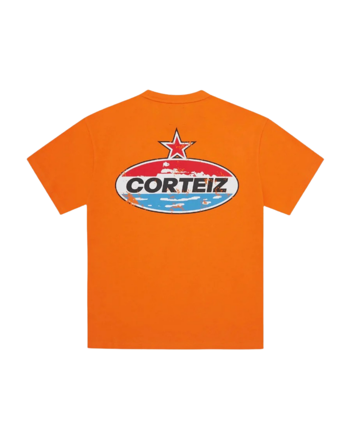 Corteiz Motor Heavyweight Tee - "Orange"