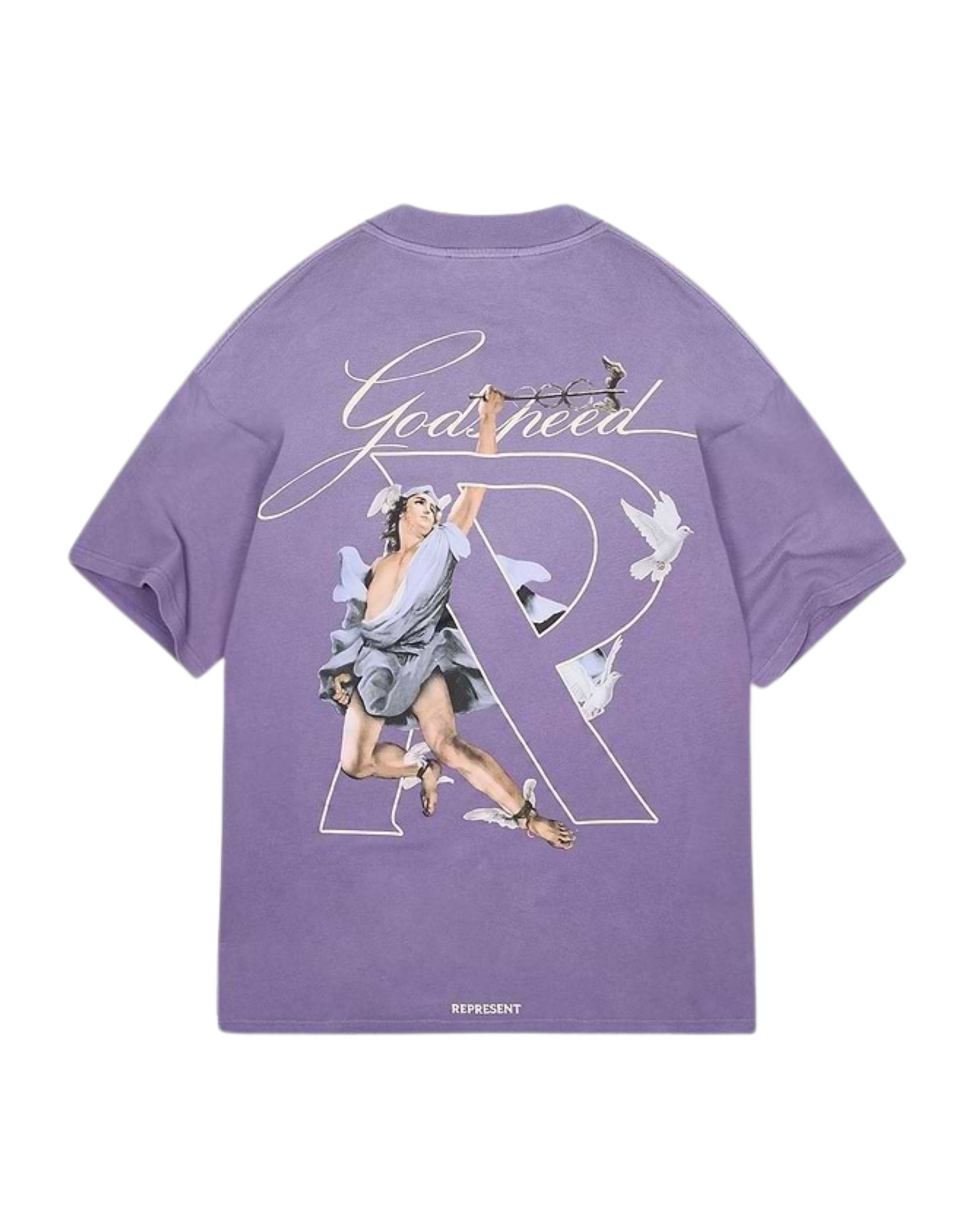 Represent Hermes T-Shirt - "Purple"