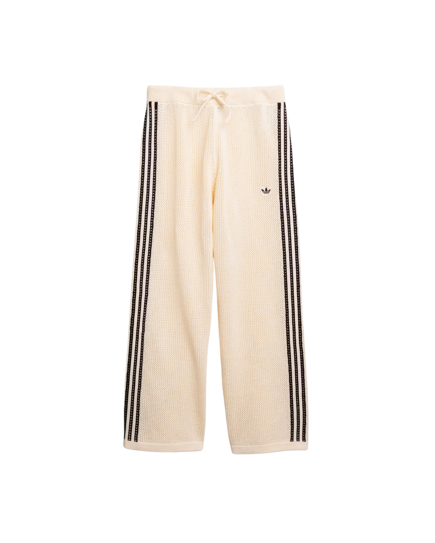 Adidas Crochet Track Pants - "Beige"