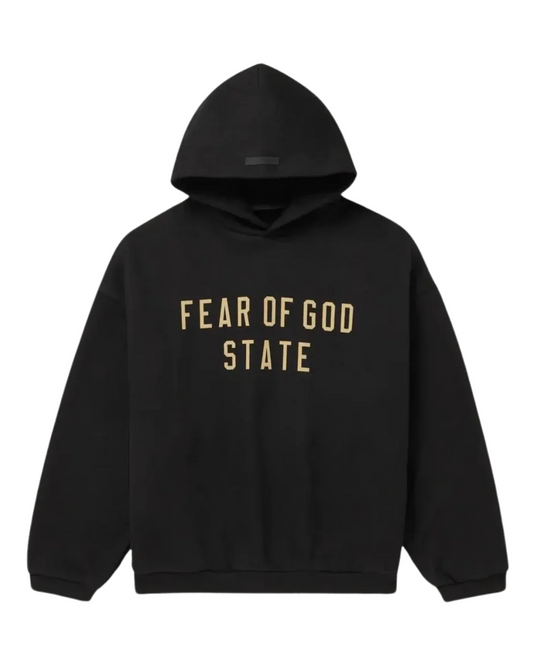 Fear of God Essentials Fleece Hoodie - "Black"
