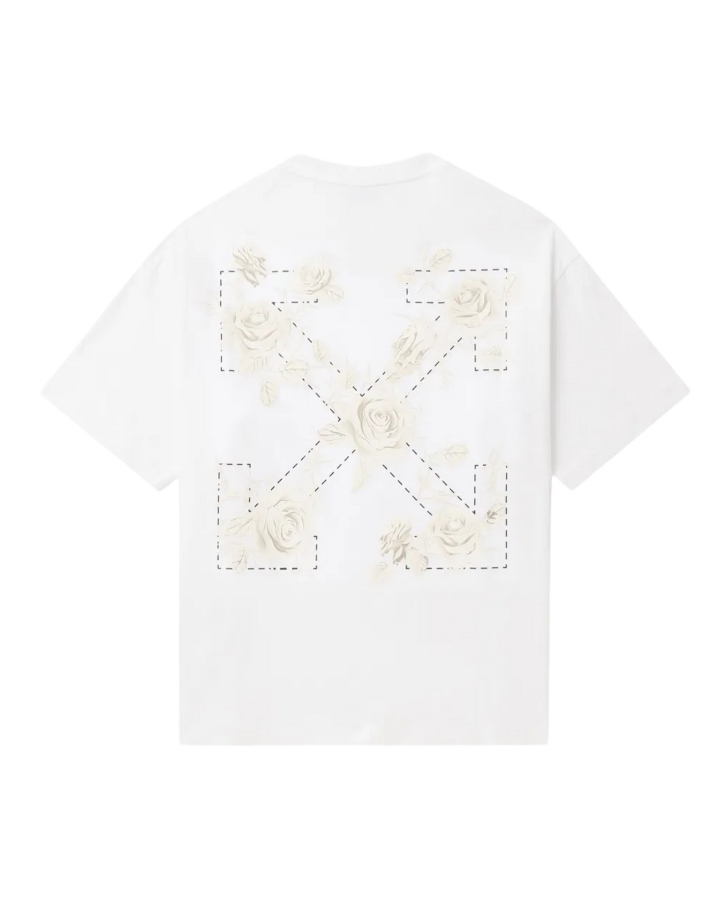 Off-White Roses Arrows T-shirt - "White"