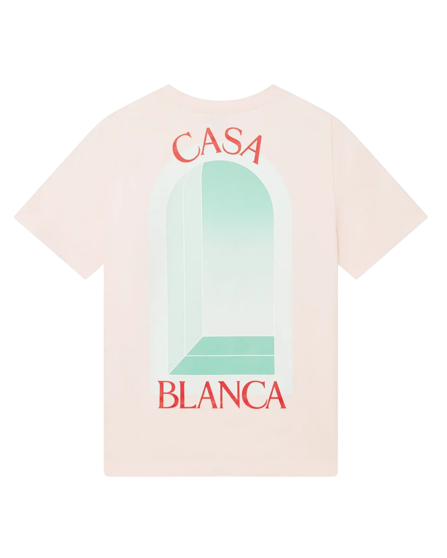 Casablanca L'Arche Short-Sleeve T-Shirt - "Pink"