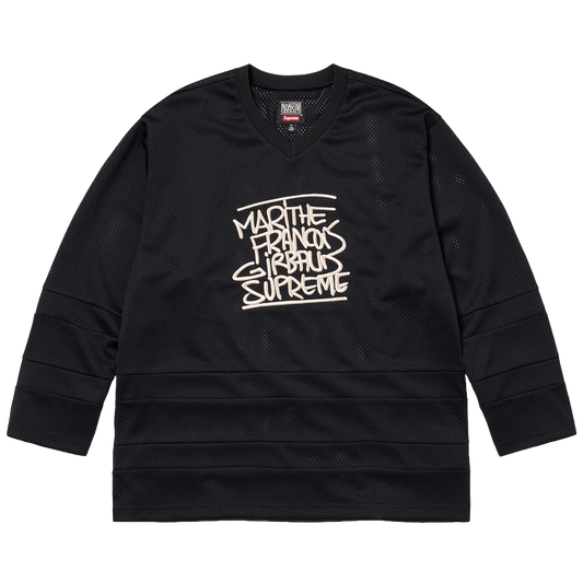 Supreme Marithé + François Girbaud Hockey Jersey 'Black'