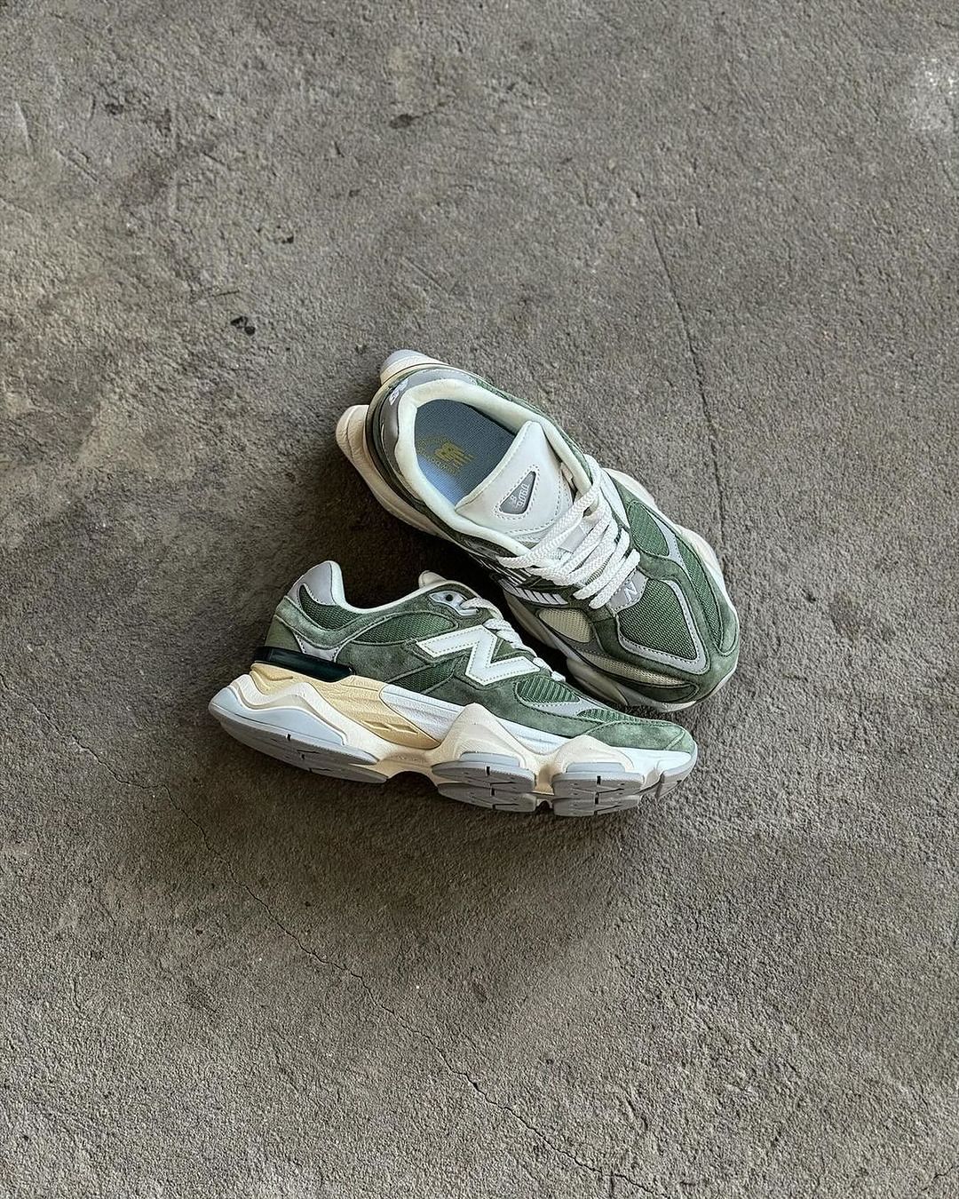New Balance 9060 - 'Green Suede'