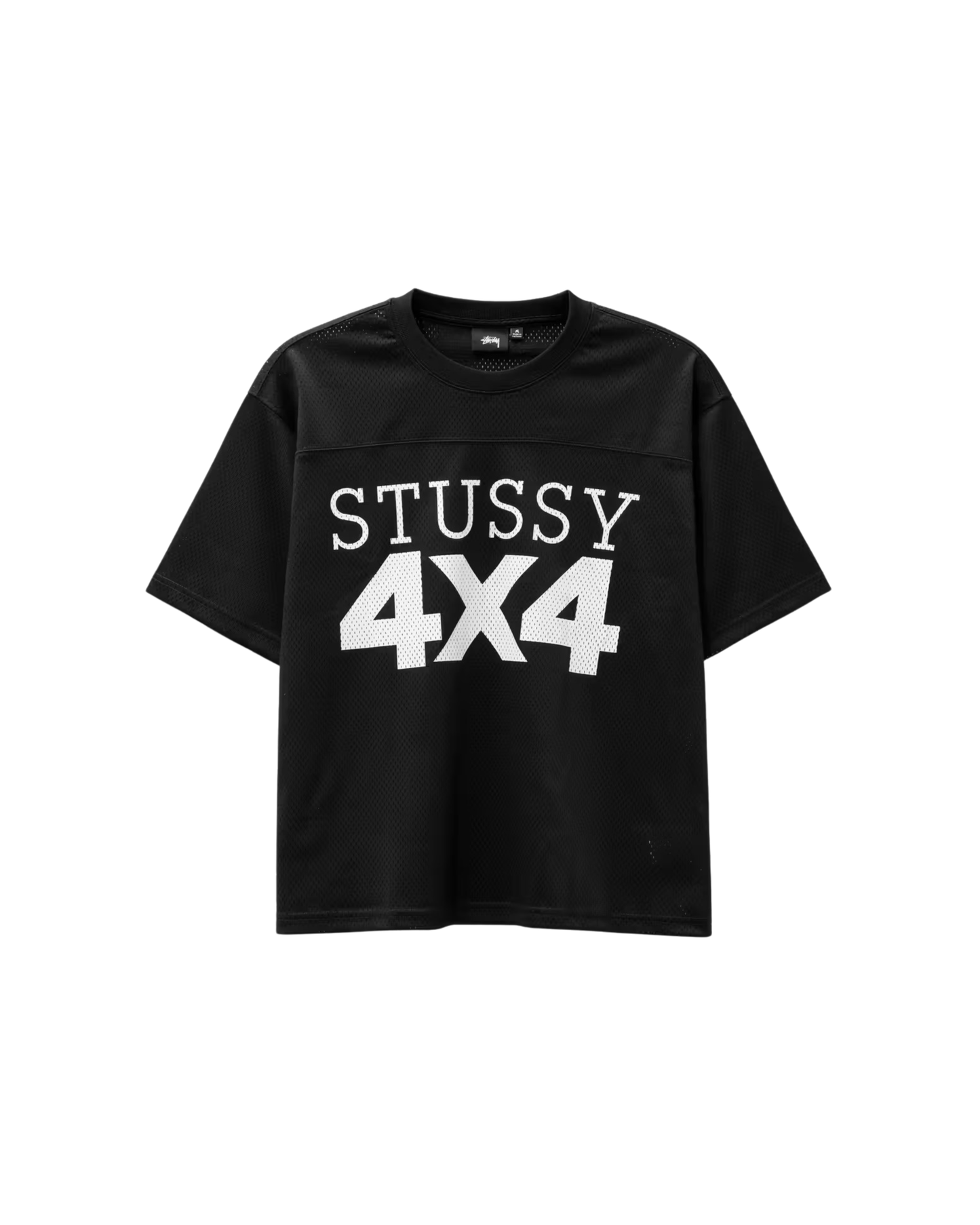 Stüssy 4X4 Mesh Football Jersey - "Black"