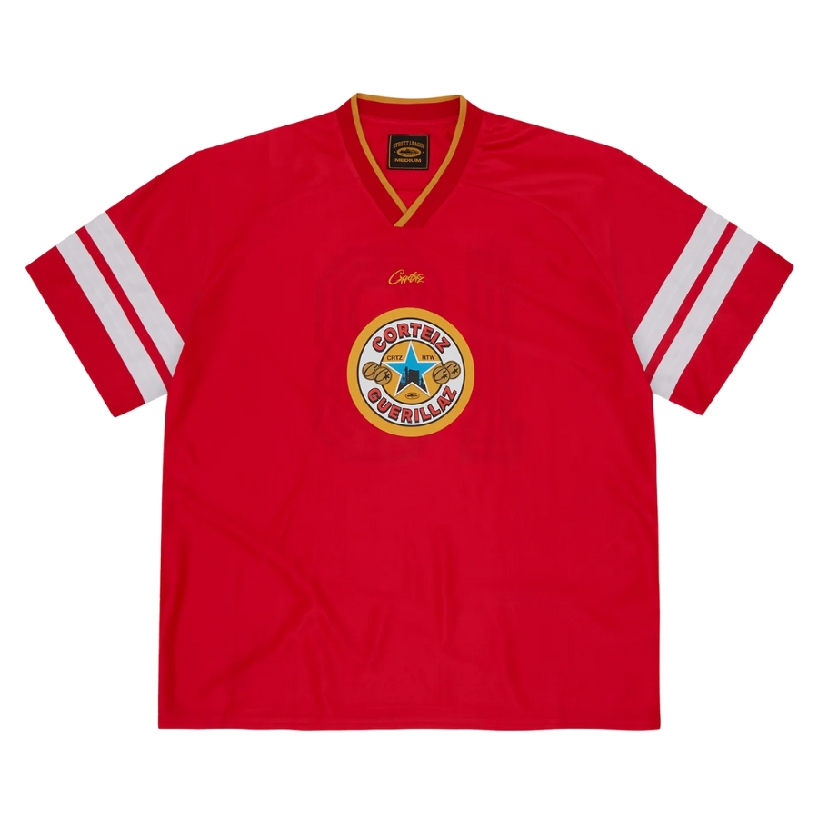 Corteiz Da Magpies Jersey - "Red"