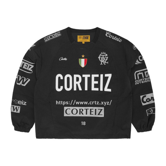 Corteiz Sponsors Training Pullover - "Black"