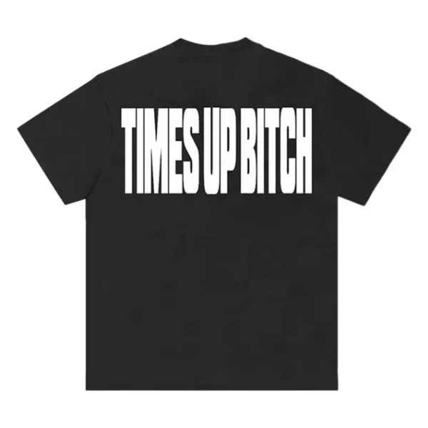 Corteiz Times Up Tee - "Black"