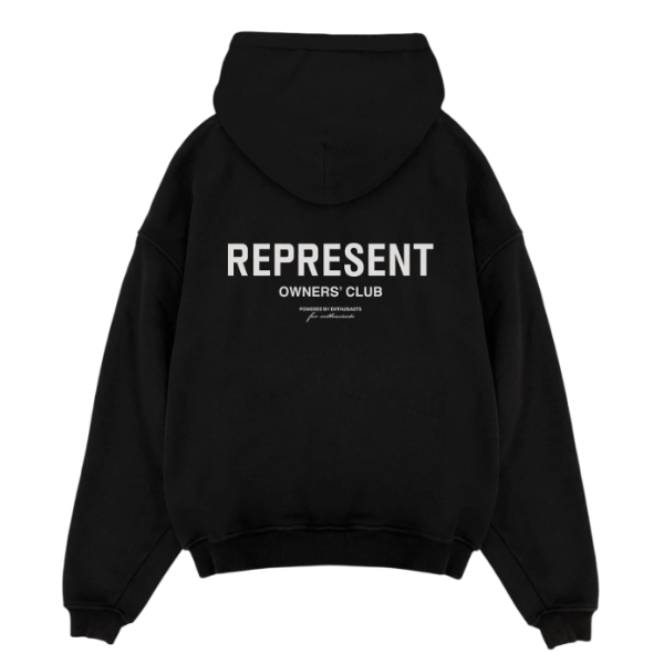Represent Owners' Club Hoodie - "Black"
