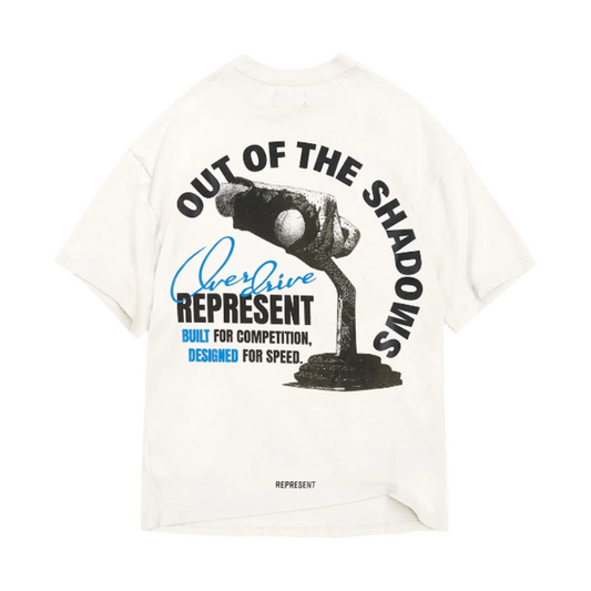 Represent Out Of The Shadows T-Shirt - 'Flat White'