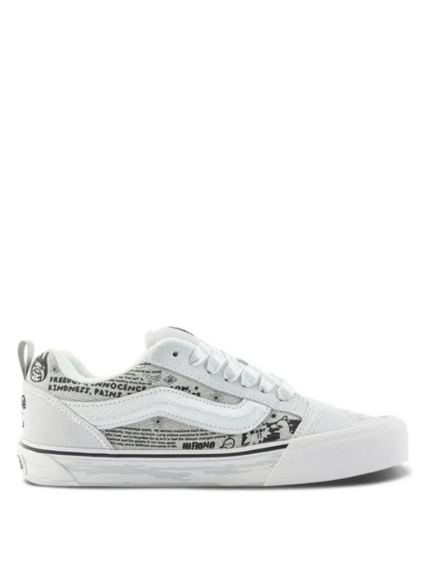 Vans x HIRONO Knu-Skool - "White Black"