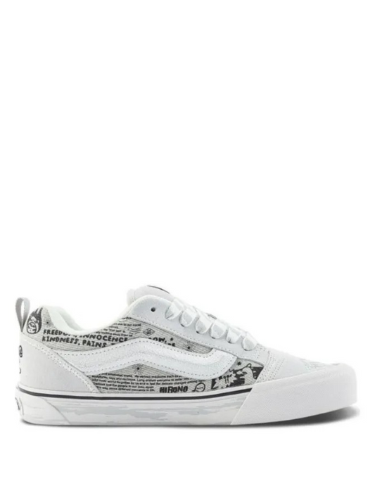 Vans x HIRONO Knu-Skool - "White Black"
