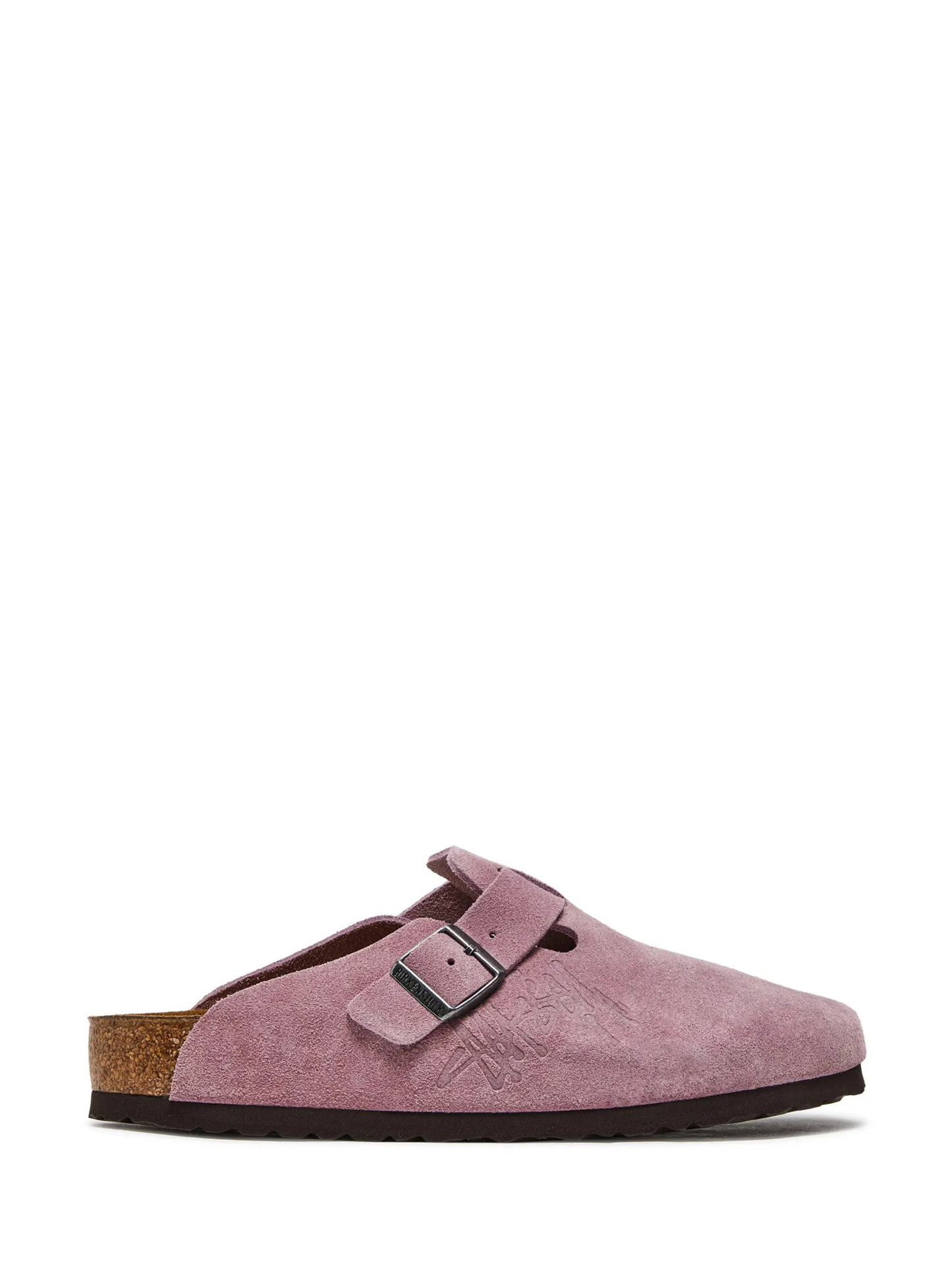 Stussy x Birkenstock Boston Mules - "Dusty Pink"