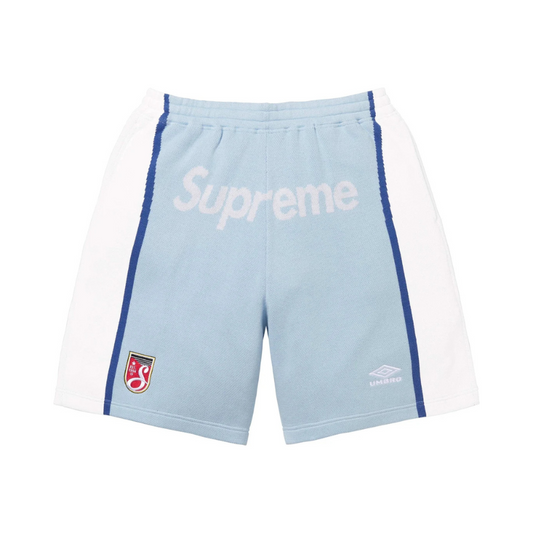Supreme x Umbro Knit Soccer Short - "Light Blue"