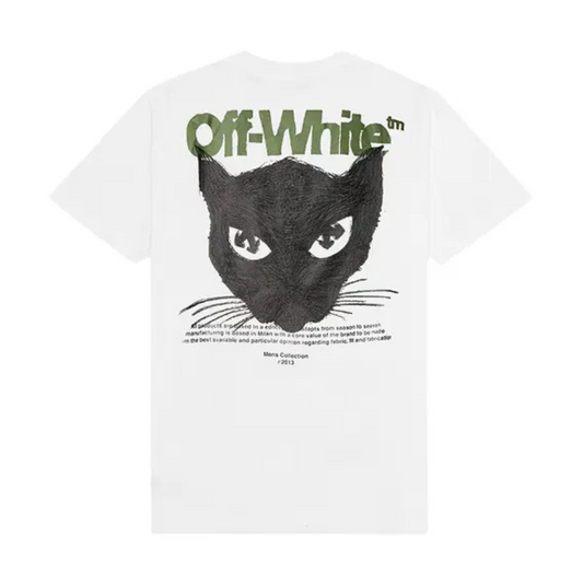 Off-White Cat Over Skate T-Shirt - "White/Black"