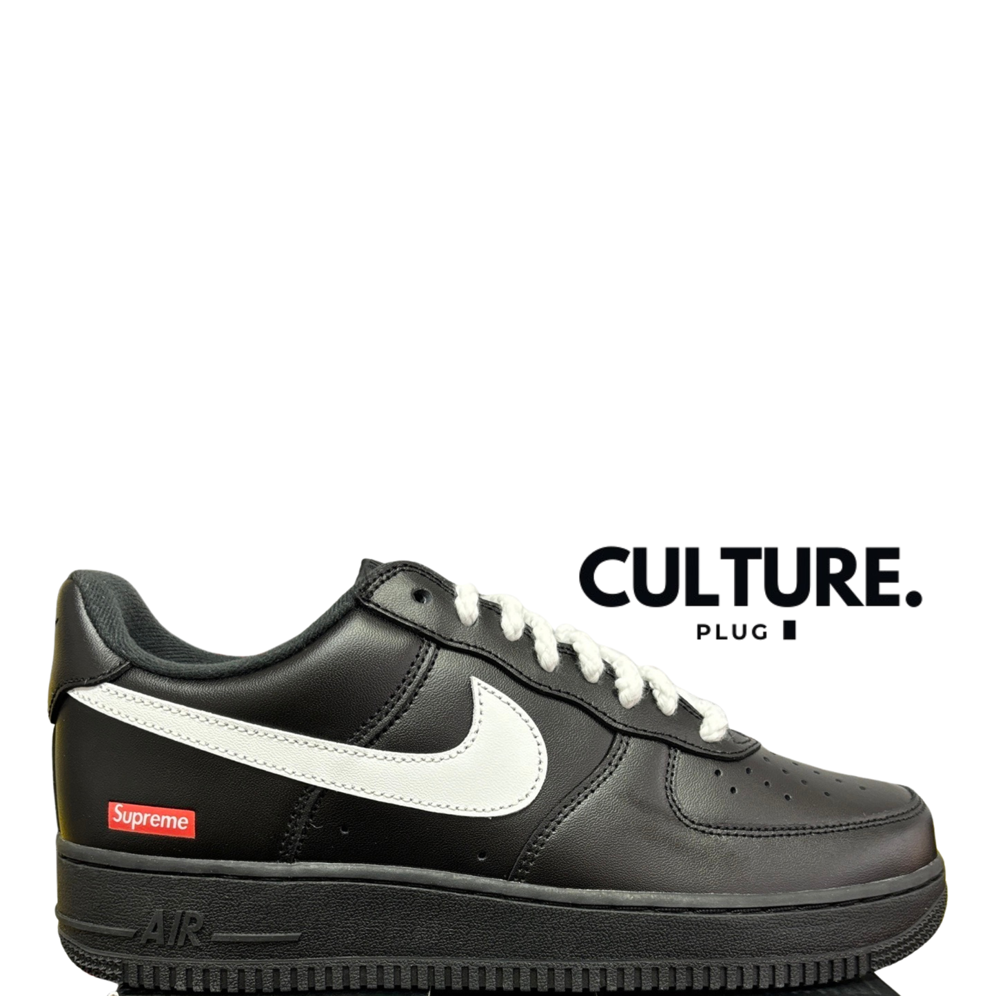 Supreme x Nike Air Force 1 Low Black and White